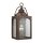 Außenlampe Wand in Kupfer antik E14 IP44 Garten Haus