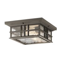 Deckenlampe au&szlig;en in Bronze antik IP44 E27 Rustikal