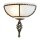 Wandleuchte ANOUK Gold B:26cm Lampe Schlafzimmer