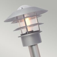 Außenlampe Edelstahl Glas 100 cm Skandinavisch IP44...
