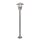 Außenlampe Edelstahl Glas 100 cm Skandinavisch IP44 E27