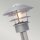 Außenlampe Edelstahl Glas 100 cm Skandinavisch IP44 E27