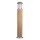 Pollerleuchte außen Edelstahl Holz 67cm Nordic IP55