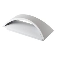LED Außenlampe Up Down Weiß IP54 Aluminium...