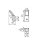 LED Wandlampe mit Bewegungsmelder Außen Modern IP44