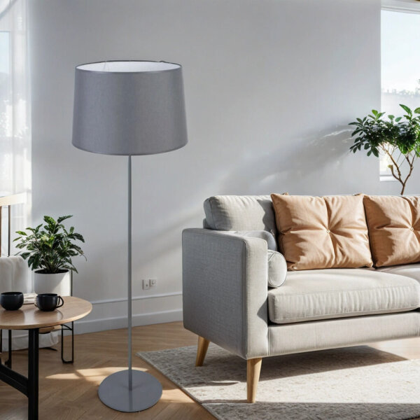Stehleuchte Maja Grau Modern