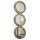 Wandlampe CANDELA 13 Quecksilberglas Gold Leuchte