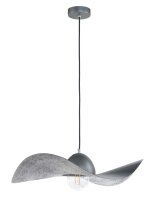 Pendelleuchte Silber Grau E27 Modern Esszimmer
