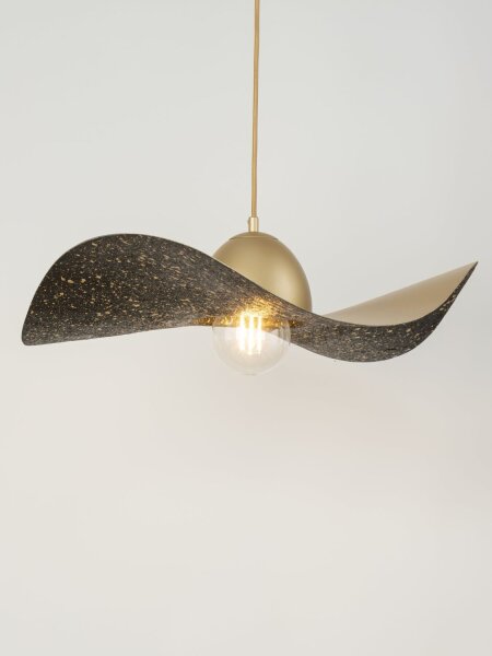 Hängelampe E27 Gold Schwarz Esszimmer Modern