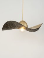 Hängelampe E27 Gold Schwarz Esszimmer Modern