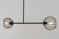 Deckenlampe E27 Schwarz Metall Esstisch RASHA