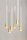 Hängelampe Metall Weiß Gold Modern elegant THEANO