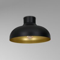 Deckenleuchte Wohnzimmer rund 40 cm Metall Schirm