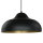 Pendelleuchte Esstisch Metall rund 40 cm Schwarz Gold