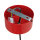 Hängeleuchte Rot Metall Vintage Mid Century Design