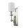 Wandlampe LUANA in Nickel B:11cm Design Lampe
