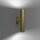Wandlampe Up Down Metall in Messing 2x GU10