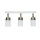 Spot Strahler Decke Weiß Gold 3x GU10 Metall EVIE