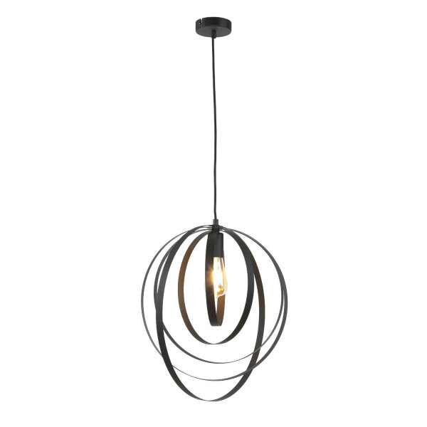 Hängelampe MAE Metall rund Modern verstellbar für E27