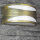 Außenwandleuchte IP54 in Gold antik halbrund Rustikal