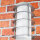 Außenwandlampe IP44 Stein Optik E27 Aluminium BRIGHTON