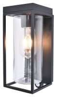Solarleuchte Garten Eingang IP44 Aluminium Glas