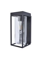 Solarleuchte Garten Eingang IP44 Aluminium Glas