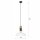 Pendelleuchte Industrial Vintage Glas Schirm E27
