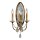 Wandlampe CANDELA 14 in Bronze Antik B:27cm Lampe