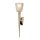 LED Badezimmerleuchte Messing in Gold IP44 rostfrei PIA