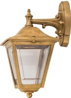 Wandlampe Au&szlig;en Messing Rustikal Haus Hof Antik