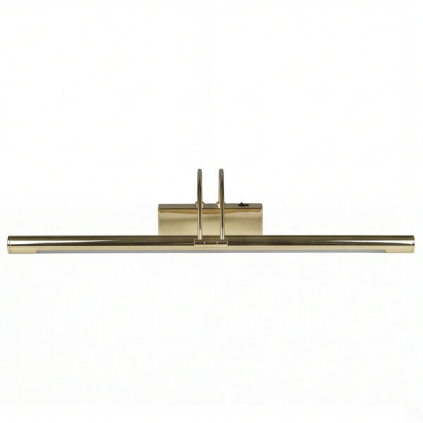 Verstellbare Bilderlampe LED Bronze 68 cm mit Schalter