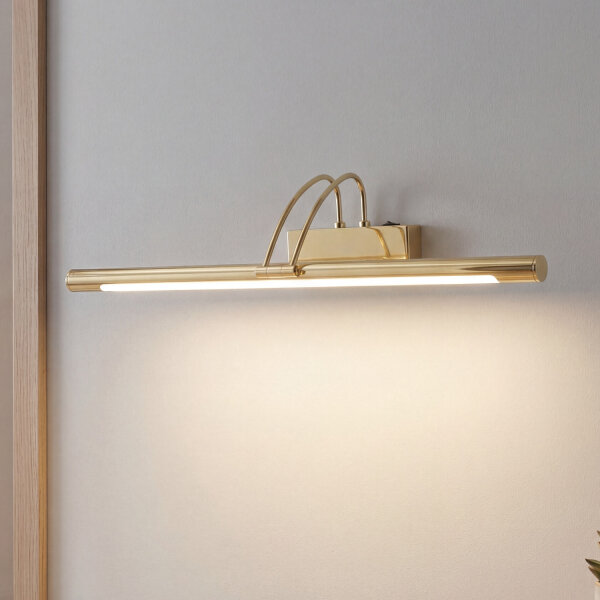 Verstellbare Bilderlampe LED Bronze 68 cm mit Schalter