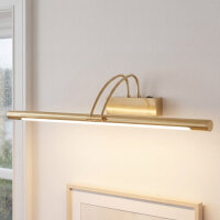 Verstellbare Bilderlampe LED Bronze 68 cm mit Schalter