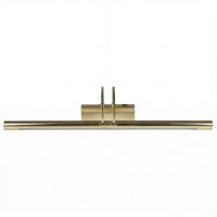 Verstellbare Bilderlampe LED Bronze 68 cm mit Schalter