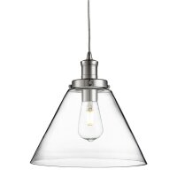Pendelleuchte E27 PYRAMID verchromt