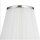 Wandleuchte Chrom 2x E14 B:36 cm Stoff Glas Zugschalter