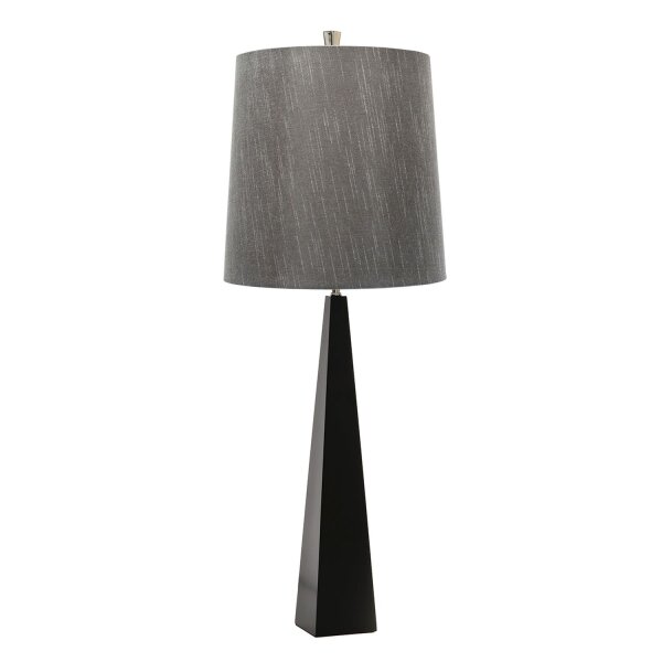 Bodenleuchte Wohnzimmer Schwarz Grau 79cm hoch