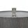 Design Bodenlampe Metall Stoff in Nickel Dunkelgrau