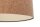 Pendelleuchte Kork Ø 30 cm E27 Natur Schwarz Modern Esstisch