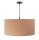 Pendelleuchte Esszimmer E27 Ø 60 cm Natur Schwarz Kork