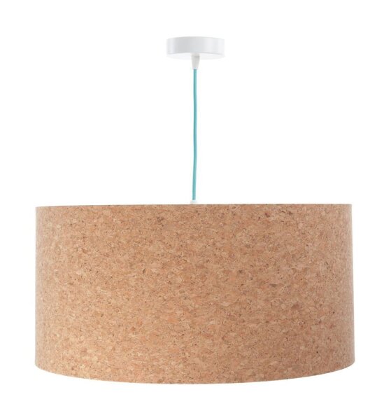 Hängeleuchte Wohnzimmer E27 Ø 60 cm Kork Modern