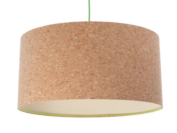 Pendelleuchte Kork Ø 60 cm groß E27 rund Esstisch