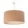 Hängeleuchte Modern E27 Ø 30 cm Kork Wohnzimmer