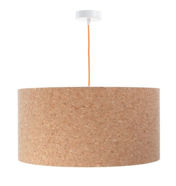 Hängelampe rund Ø 60 cm Modern Kork E27 Esstisch