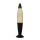 Glitter Lavalampe Schwarz Gold 36 cm Retro TIMMY