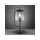 Tischlampe Schwarz Glas Metall 40,5 cm E27 Modern