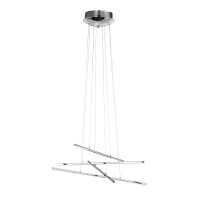 Pendelleuchte LED Modern Chrom Wohnzimmer VADA