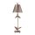 Stehlampe ELIF in Blattsilber H:76cm Bodenlampe