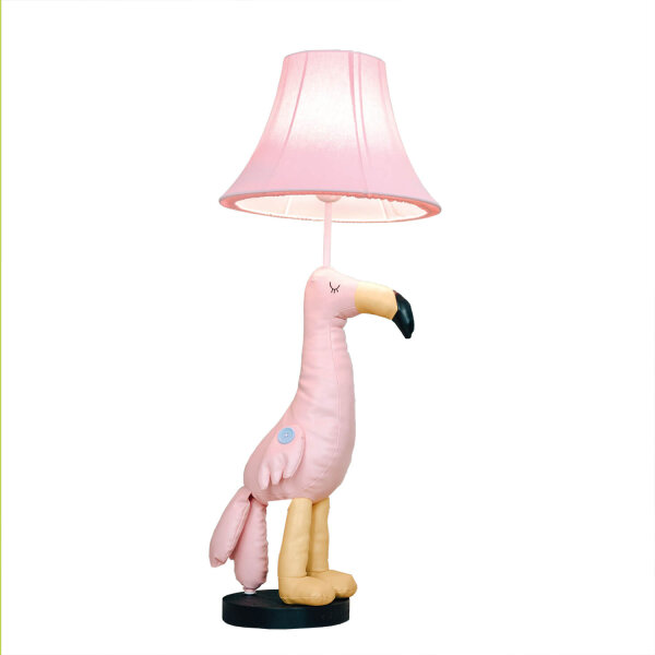 Tischleuchte Rosa Flamingo 77,5 cm Wohnzimmer Kinder